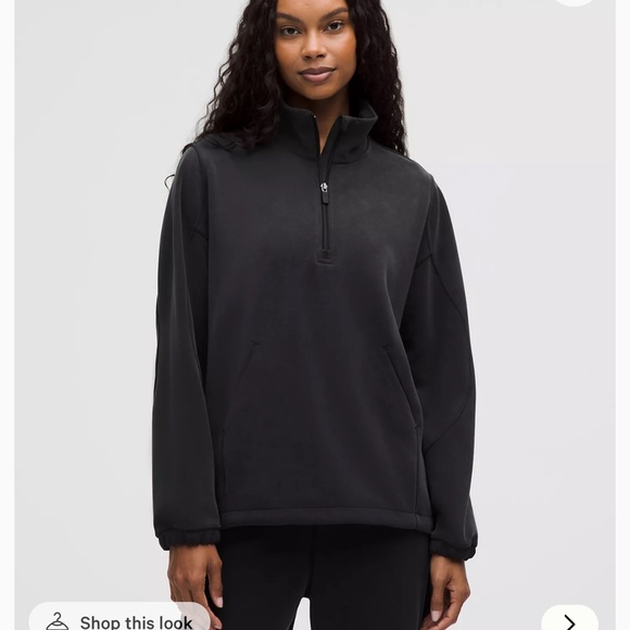 lululemon athletica Tops - LULULEMON HALF ZIP UP